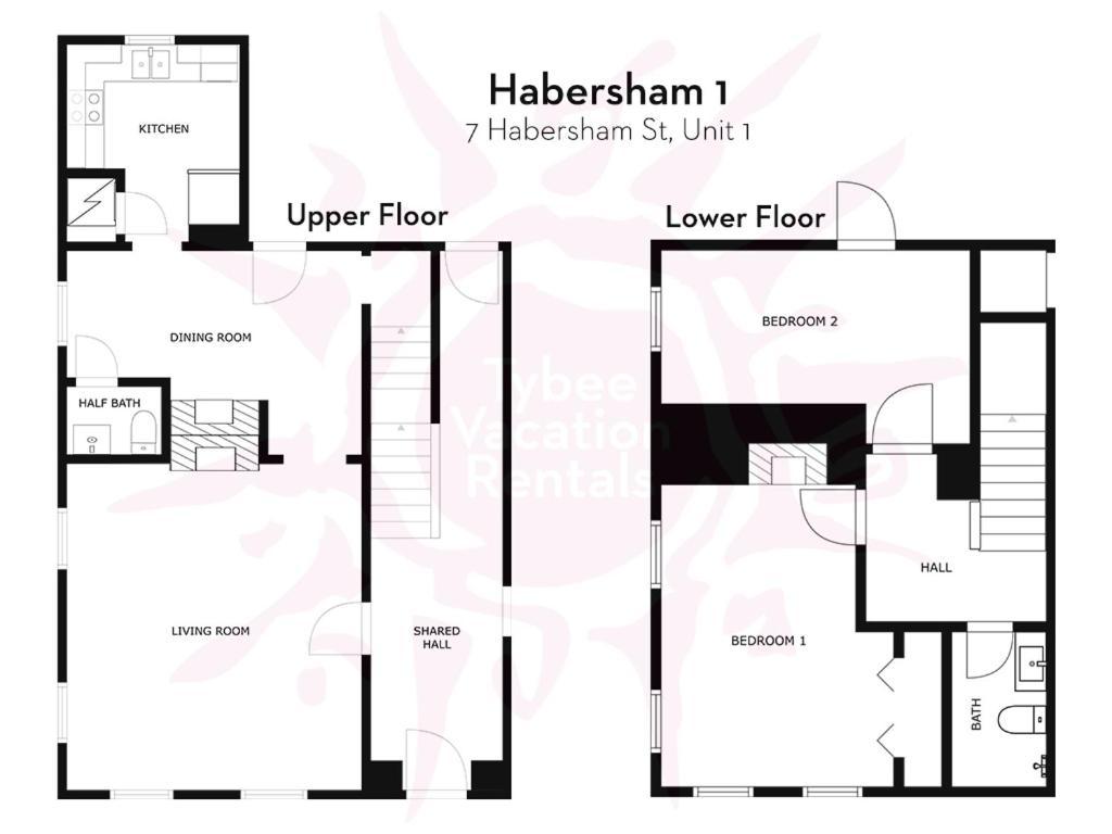 Habersham 1 Leilighet Savannah Eksteriør bilde